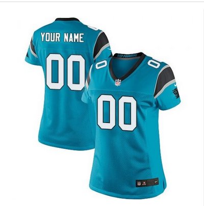 Women's Nike Carolina Panthers Customized Elite Blue Alternate NFL Jersey Women's Nike Carolina Panthers Customized Elite Blue Alternate NFL Jersey