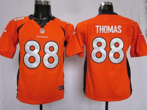 Nike Broncos #88 Demaryius Thomas Orange Team Color Youth Stitched NFL Elite Jersey Nike Broncos #88 Demaryius Thomas Orange Team Color Youth Stitched NFL Elite Jersey