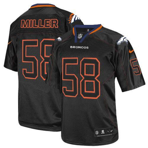 Nike Broncos #58 Von Miller Lights Out Black Youth Stitched NFL Elite Jersey Nike Broncos #58 Von Miller Lights Out Black Youth Stitched NFL Elite Jersey