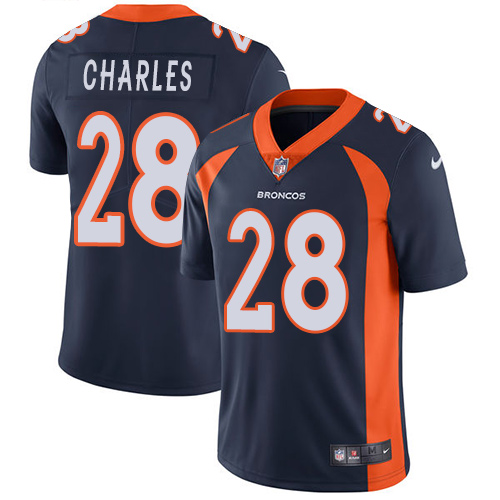 Nike Broncos #28 Jamaal Charles Blue Alternate Youth Stitched NFL Vapor Untouchable Limited Jersey Nike Broncos #28 Jamaal Charles Blue Alternate Youth Stitched NFL Vapor Untouchable Limited Jersey