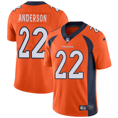 Nike Broncos #22 C.J. Anderson Orange Team Color Youth Stitched NFL Vapor Untouchable Limited Jersey Nike Broncos #22 C.J. Anderson Orange Team Color Youth Stitched NFL Vapor Untouchable Limited Jersey