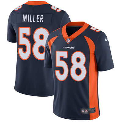 ike Broncos #58 Von Miller Blue Alternate Youth Stitched NFL Vapor Untouchable Limited Jersey ike Broncos #58 Von Miller Blue Alternate Youth Stitched NFL Vapor Untouchable Limited Jersey