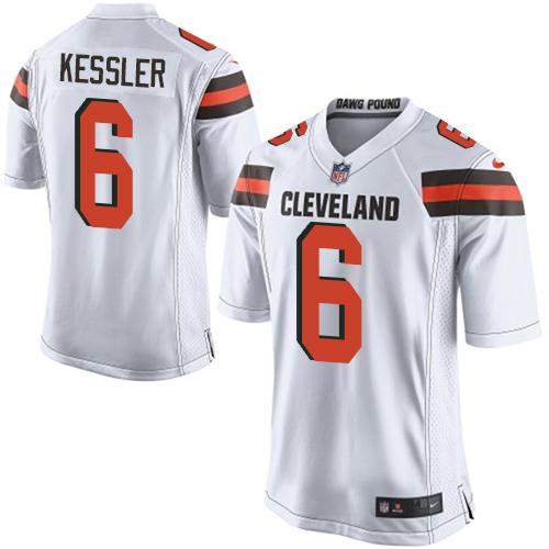 Nike Browns #6 Cody Kessler White Youth Stitched NFL New Elite Jersey Nike Browns #6 Cody Kessler White Youth Stitched NFL New Elite Jersey