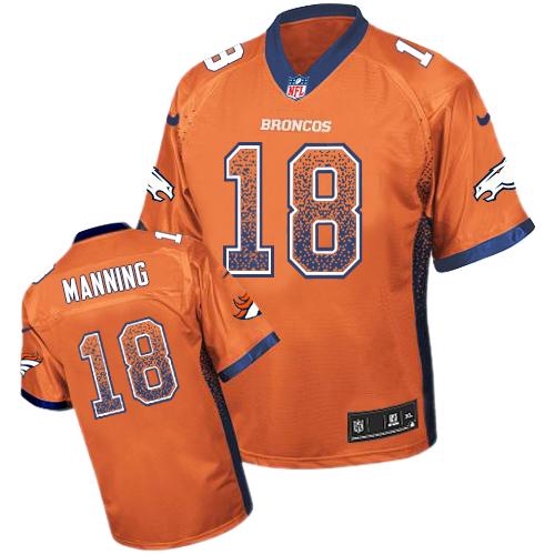 Nike Broncos #18 Peyton Manning Orange Team Color Youth Stitched NFL Elite Drift Fashion Jersey Nike Broncos #18 Peyton Manning Orange Team Color Youth Stitched NFL Elite Drift Fashion Jersey