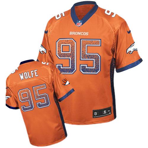 Nike Broncos #95 Derek Wolfe Orange Team Color Youth Stitched NFL Elite Drift Fashion Jersey Nike Broncos #95 Derek Wolfe Orange Team Color Youth Stitched NFL Elite Drift Fashion Jersey