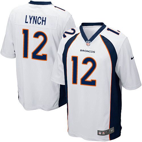 Nike Broncos #12 Paxton Lynch White Youth Stitched NFL New Elite Jersey Nike Broncos #12 Paxton Lynch White Youth Stitched NFL New Elite Jersey
