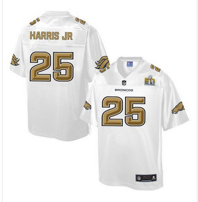 Nike Broncos #25 Chris Harris Jr White Youth NFL Pro Line Super Bowl 50 Fashion Game Jersey Nike Broncos #25 Chris Harris Jr White Youth NFL Pro Line Super Bowl 50 Fashion Game Jersey