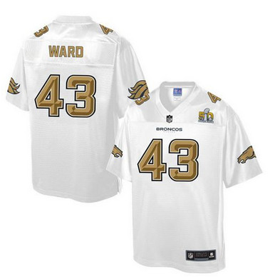 Nike Broncos #43 T.J. Ward White Youth NFL Pro Line Super Bowl 50 Fashion Game Jersey Nike Broncos #43 T.J. Ward White Youth NFL Pro Line Super Bowl 50 Fashion Game Jersey