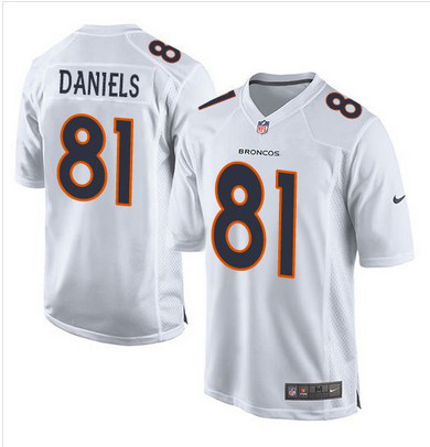 Nike Broncos #81 Owen Daniels White Youth Stitched NFL Game Event Jersey Nike Broncos #81 Owen Daniels White Youth Stitched NFL Game Event Jersey