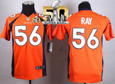Nike Broncos #56 Shane Ray Orange Team Color Super Bowl 50 Youth Stitched NFL New Elite Jersey Nike Broncos #56 Shane Ray Orange Team Color Super Bowl 50 Youth Stitched NFL New Elite Jersey