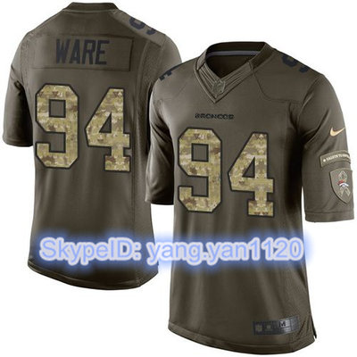 Nike Broncos #94 DeMarcus Ware Green Youth Stitched NFL Limited Salute to Service Jersey Nike Broncos #94 DeMarcus Ware Green Youth Stitched NFL Limited Salute to Service Jersey