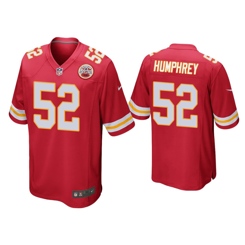Youth Chiefs #52 Creed Humphrey Red Jersey Youth Chiefs #52 Creed Humphrey Red Jersey