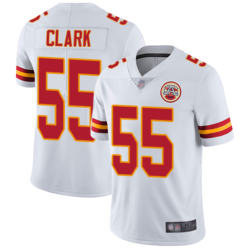 Chiefs #55 Frank Clark White Youth Stitched Football Vapor Untouchable Limited Jersey Chiefs #55 Frank Clark White Youth Stitched Football Vapor Untouchable Limited Jersey