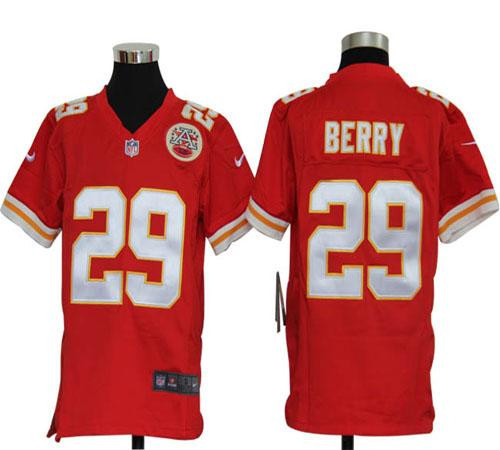 Nike Chiefs #29 Eric Berry Red Team Color Youth Stitched NFL Elite Jersey Nike Chiefs #29 Eric Berry Red Team Color Youth Stitched NFL Elite Jersey