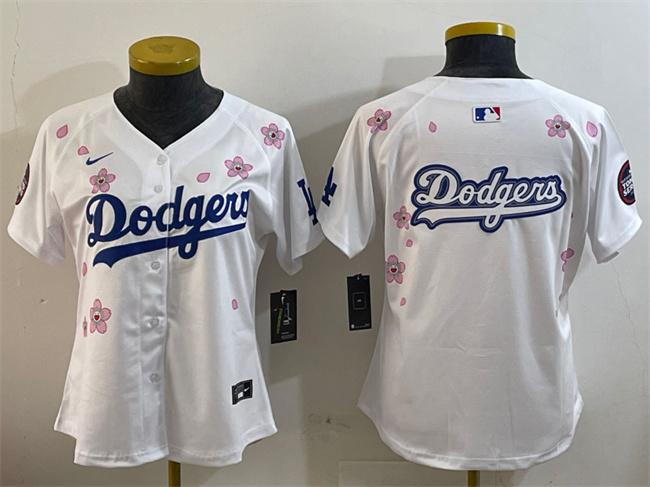 Youth Los Angeles Dodgers Team Big Logo White 2025 Tokyo Series Limited Stitched Baseball Jersey Youth Los Angeles Dodgers Team Big Logo White 2025 Tokyo Series Limited Stitched Baseball Jersey