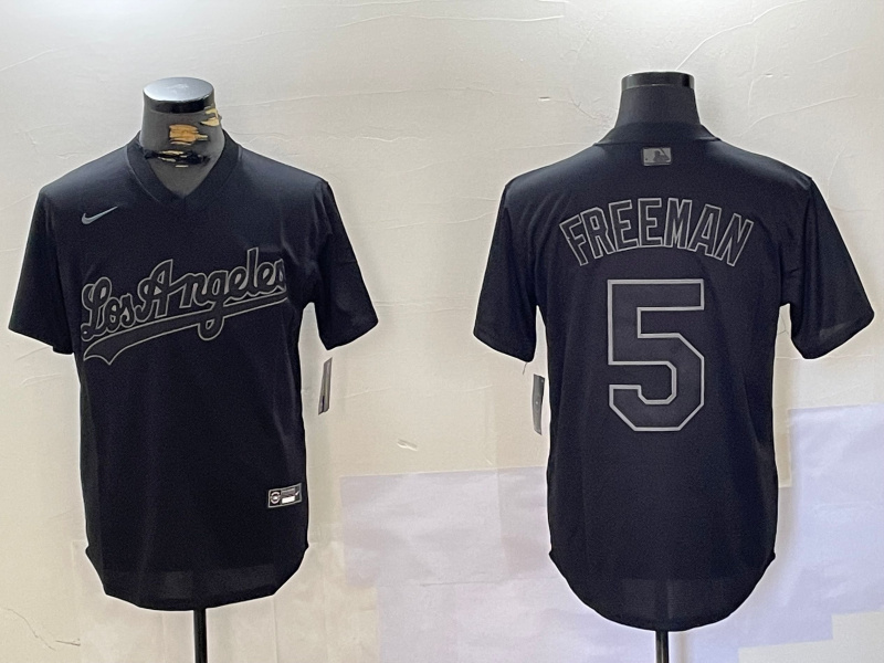 Men's Los Angeles Dodgers #5 Black Cool Base Stitched Baseball Jersey Men's Los Angeles Dodgers #5 Black Cool Base Stitched Baseball Jersey