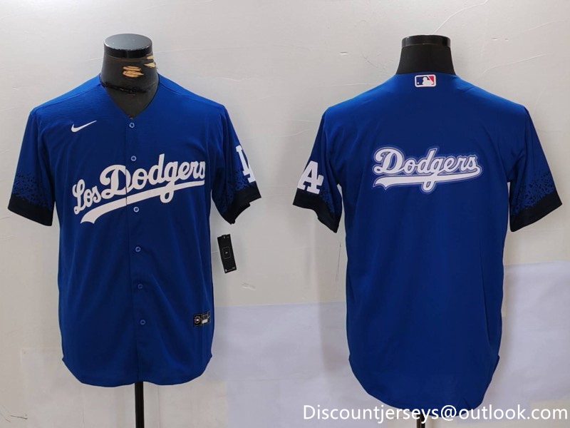 Men's Los Angeles Dodgers Blue Team Big Logo City Connect Cool Base Stitched Baseball Jersey 2 Men's Los Angeles Dodgers Blue Team Big Logo City Connect Cool Base Stitched Baseball Jersey 2