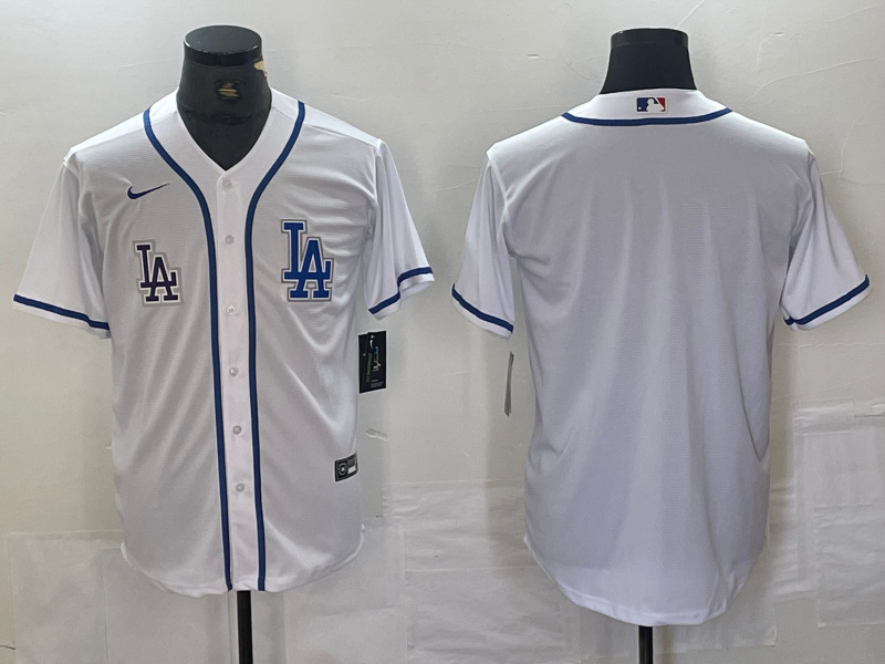 Men's Los Angeles Dodgers Gig logo White Cool Base Stitched Baseball Jersey 3 Men's Los Angeles Dodgers Gig logo White Cool Base Stitched Baseball Jersey 3