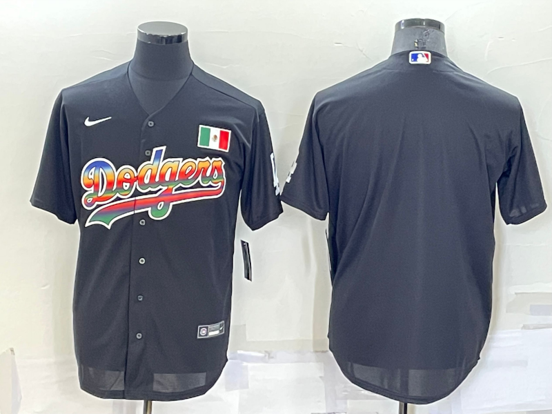 Men's Los Angeles Dodgers Blank Black Stitched Baseball Jersey Men's Los Angeles Dodgers Blank Black Stitched Baseball Jersey