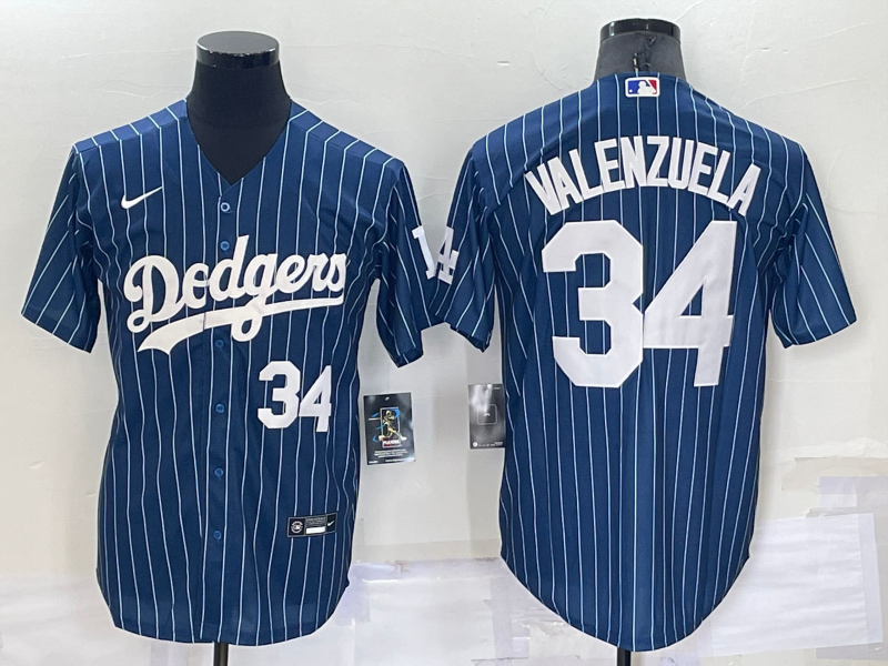 Men's Los Angeles Dodgers #34 Toro Valenzuela Navy Cool Base Stitched Baseball Jersey Men's Los Angeles Dodgers #34 Toro Valenzuela Navy Cool Base Stitched Baseball Jersey