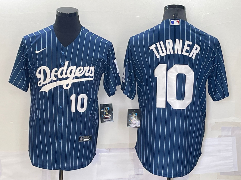 Men's Los Angeles Dodgers #10 Justin Turner Navy Cool Base Stitched Baseball Jersey Men's Los Angeles Dodgers #10 Justin Turner Navy Cool Base Stitched Baseball Jersey
