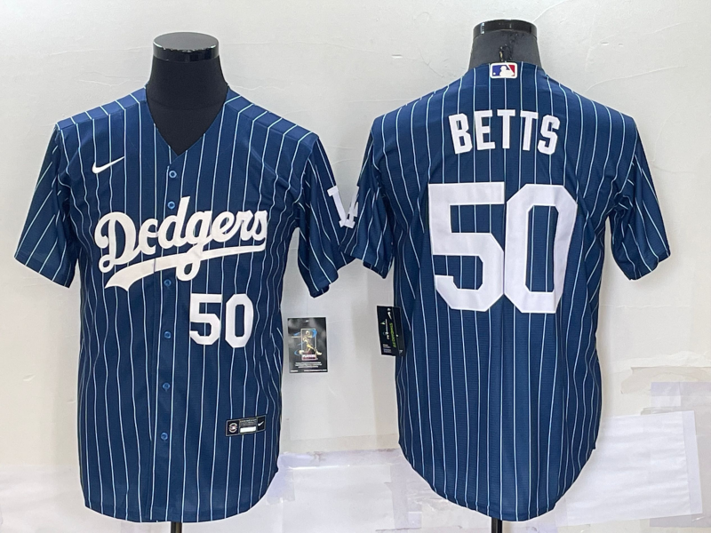 Men's Los Angeles Dodgers #50 Mookie Betts Navy Cool Base Stitched Baseball Jersey Men's Los Angeles Dodgers #50 Mookie Betts Navy Cool Base Stitched Baseball Jersey