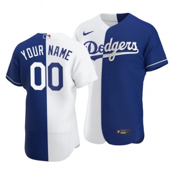 Dodgers Corey Seager Split White Blue Two-Tone Jersey Dodgers Corey Seager Split White Blue Two-Tone Jersey