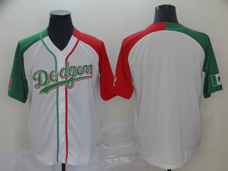 Dodgers Blank White Mexican Heritage Culture Night Jersey Mexico Dodgers Blank White Mexican Heritage Culture Night Jersey Mexico