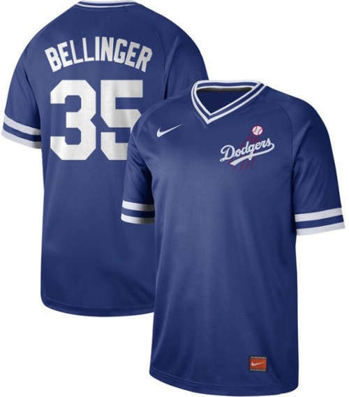 Dodgers #35 Cody Bellinger Royal Authentic Cooperstown Collection Stitched Baseball Jersey Dodgers #35 Cody Bellinger Royal Authentic Cooperstown Collection Stitched Baseball Jersey