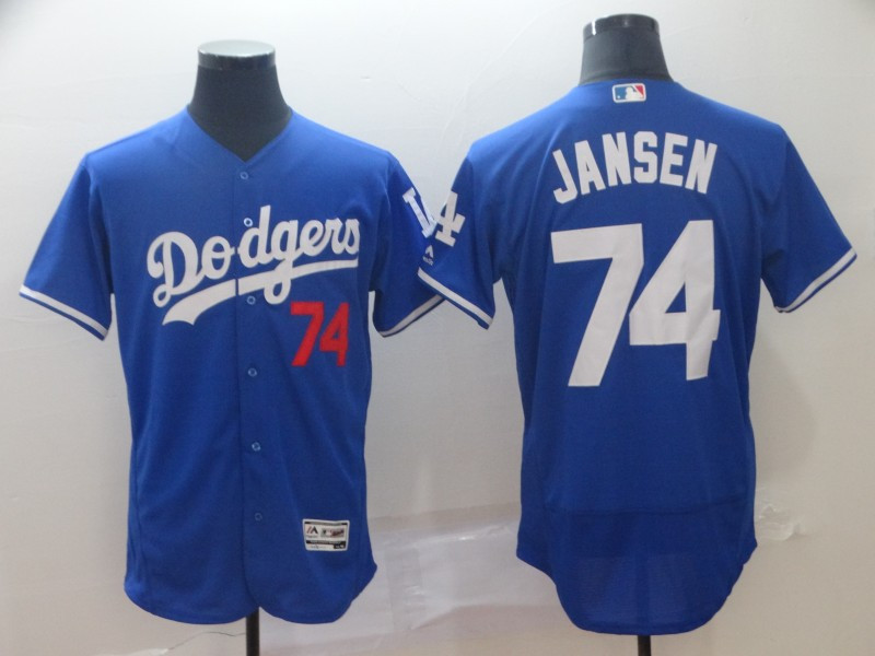 Dodgers 74 Kenley Jansen Royal Flexbase Jersey Dodgers 74 Kenley Jansen Royal Flexbase Jersey