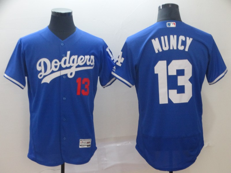 Dodgers 13 Max Muncy Royal Flexbase Jersey Dodgers 13 Max Muncy Royal Flexbase Jersey