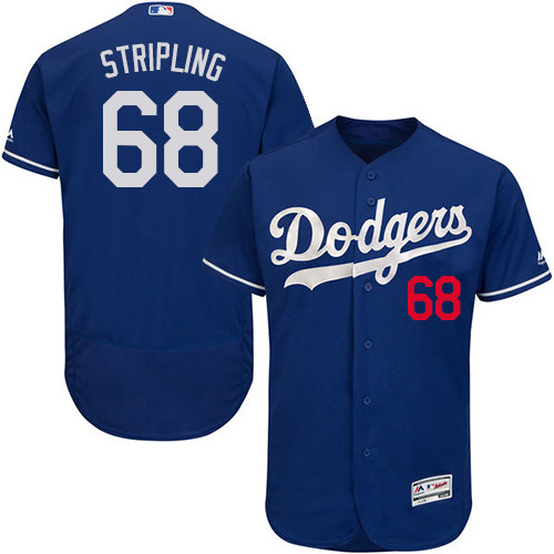 Dodgers #68 Ross Stripling Blue Flexbase Authentic Collection Stitched Baseball Jersey Dodgers #68 Ross Stripling Blue Flexbase Authentic Collection Stitched Baseball Jersey