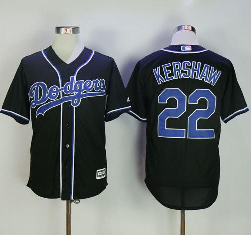 Dodgers #22 Clayton Kershaw Dark Blue Fashion Stitched MLB Jersey Dodgers #22 Clayton Kershaw Dark Blue Fashion Stitched MLB Jersey