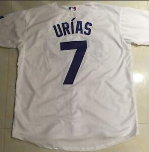Los Angeles Dodgers#7 Julio Urias Authentic White Jersey Los Angeles Dodgers#7 Julio Urias Authentic White Jersey