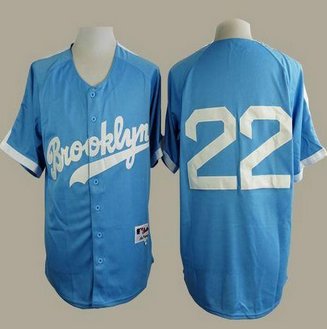 Los Angeles Dodgers #22 Clayton Kershaw Light Blue Cooperstown Stitched Baseball jersey Los Angeles Dodgers #22 Clayton Kershaw Light Blue Cooperstown Stitched Baseball jersey