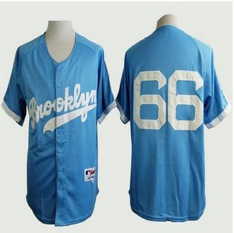 Los Angeles Dodgers #66 Yasiel Puig Light Blue Cooperstown Stitched Baseball Jersey Los Angeles Dodgers #66 Yasiel Puig Light Blue Cooperstown Stitched Baseball Jersey
