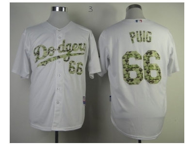 mlb jerseys los angeles dodgers #66 puig white(number camo) mlb jerseys los angeles dodgers #66 puig white(number camo)