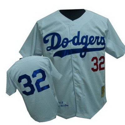 KOUFAX Los Angeles Dodgers 32 White MN KOUFAX Los Angeles Dodgers 32 White MN