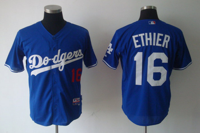 MLB Los Angeles Dodgers 16 Andre Ethier Blue Jerseys MLB Los Angeles Dodgers 16 Andre Ethier Blue Jerseys