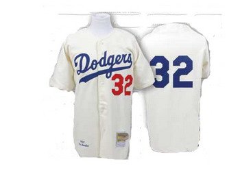 Los Angeles Dodgers 32 Sandy Koufax White Throwback Jersey Los Angeles Dodgers 32 Sandy Koufax White Throwback Jersey