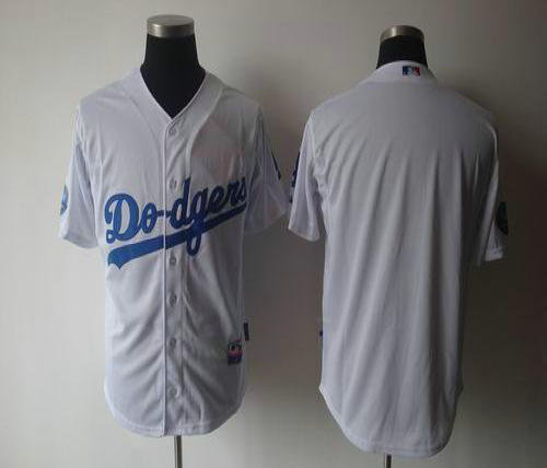 Los Angeles Dodgers blank white jersey Los Angeles Dodgers blank white jersey