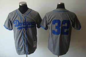 Los Angeles Dodgers Sandy KOUFAX 32 grey MN Jersey Los Angeles Dodgers Sandy KOUFAX 32 grey MN Jersey