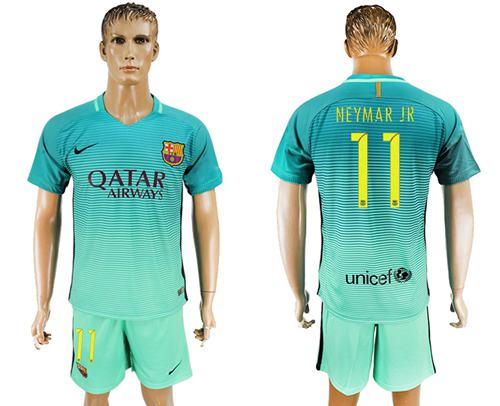 Barcelona #11 Neymar Jr Sec Away Soccer Club Jersey Barcelona #11 Neymar Jr Sec Away Soccer Club Jersey