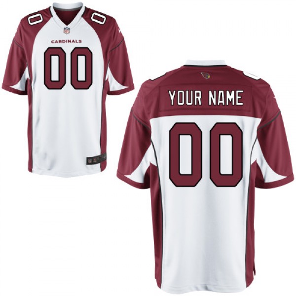 Nike Arizona Cardinals Customized Game White Jerseys Nike Arizona Cardinals Customized Game White Jerseys