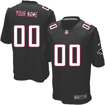 Nike Atlanta Falcons Customized Game Black Jerseys Nike Atlanta Falcons Customized Game Black Jerseys