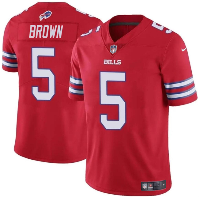 Youth Buffalo Bills #5 Anthony Brown Red Vapor Untouchable Limited Stitched Jersey Youth Buffalo Bills #5 Anthony Brown Red Vapor Untouchable Limited Stitched Jersey