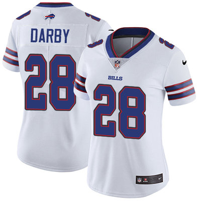 Nike Bills #28 Ronald Darby White Women's Stitched NFL Vapor Untouchable Limited Jersey Nike Bills #28 Ronald Darby White Women's Stitched NFL Vapor Untouchable Limited Jersey