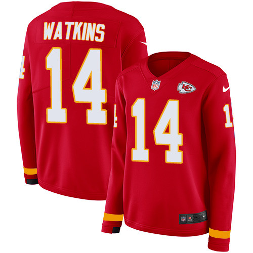 Nike Chiefs #14 Sammy Watkins Red Team Color Women's Stitched Nike Chiefs #14 Sammy Watkins Red Team Color Women's Stitched
