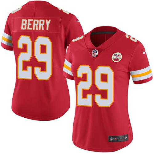 Nike Chiefs #29 Eric Berry Red Team Color Women's Stitched NFL Vapor Untouchable Limited Jersey Nike Chiefs #29 Eric Berry Red Team Color Women's Stitched NFL Vapor Untouchable Limited Jersey