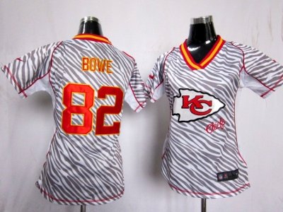 NEW Women Kansas City Chiefs #82 Dwayne Bowe jerseys(fem fan zebra) NEW Women Kansas City Chiefs #82 Dwayne Bowe jerseys(fem fan zebra)